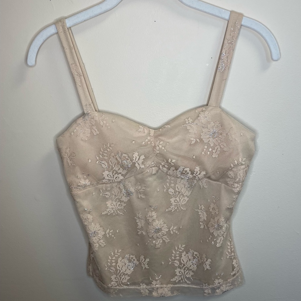 Vintage Shimmery Top